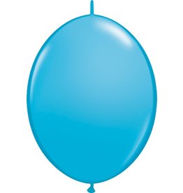 12" Robin's Egg Blue Quick Link Balloons 1 Dozen Flat