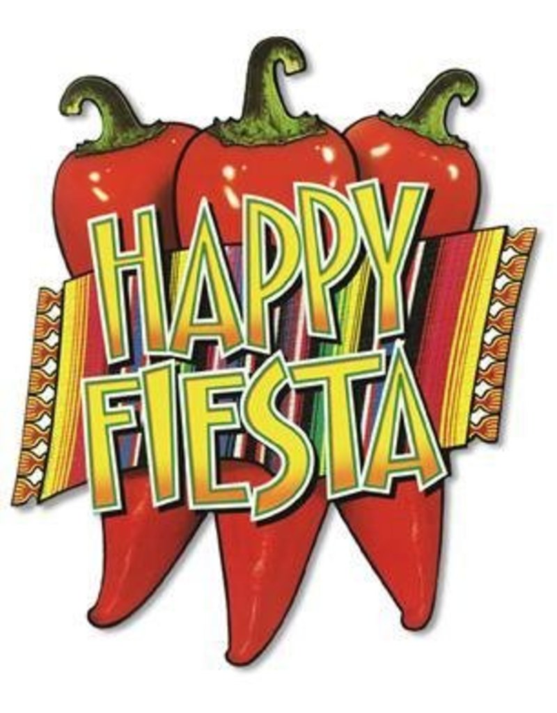 17" Happy Fiesta Cutout