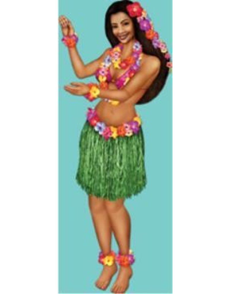 38" Jointed Hula Girl