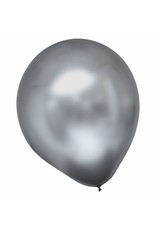 Satin Luxe Latex Balloon- Platinum (6)