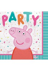 Peppa Pig Confetti Party Beverage Napkin (16)
