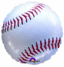 Baseball 18" Mylar Balloon