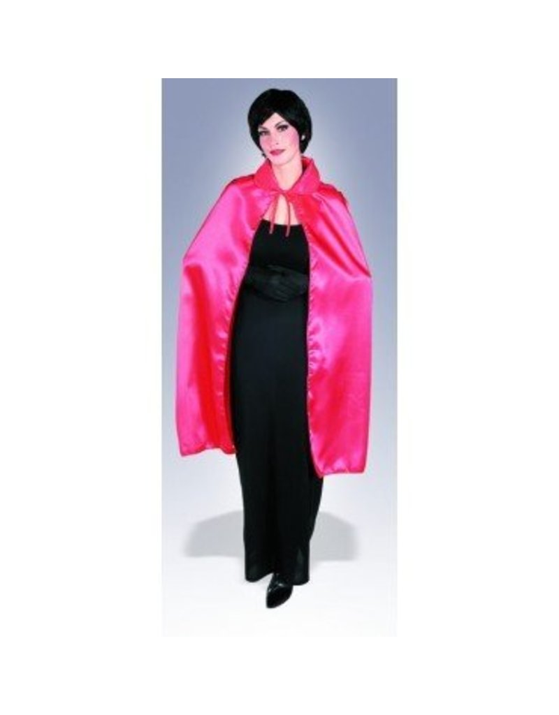 45" Red Satin Cape