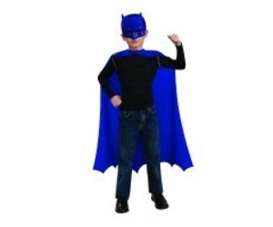 Batman Blue Mask With Cape (Child Size) - It's My Party