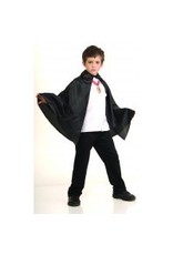 Black Cape with Collar (Child Size)