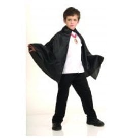 Black Cape with Collar (Child Size)