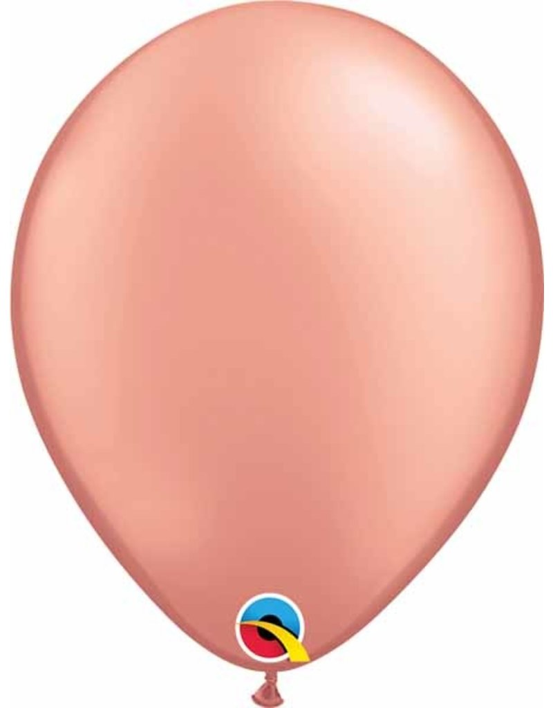 Latex Balloons - Pearlized Rose Gold, 12" (15)