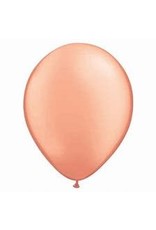 Latex Balloons - Pearlized Rose Gold, 12" (15)