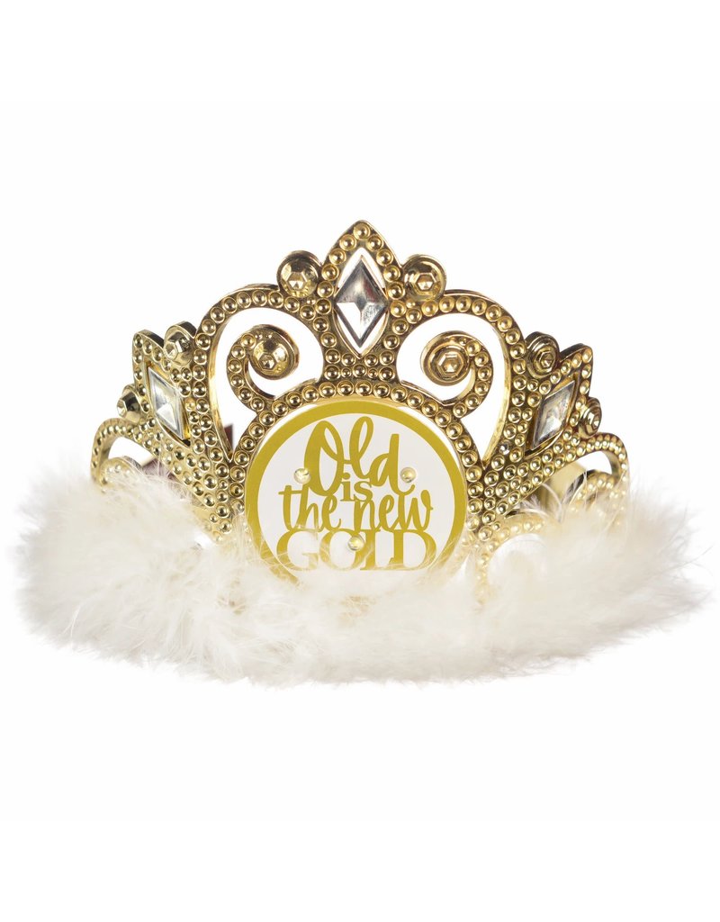 Over the Hill Golden Age Flashing Tiara