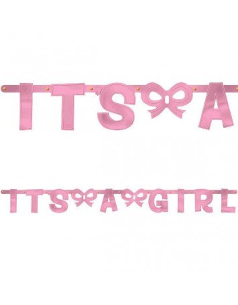 It's A Girl Banner