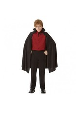 Black Cape With Collar (Child Size)