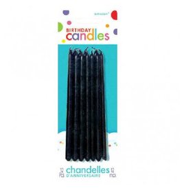 Black Mini Taper Candles