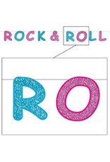 Rock & Roll Glitter Banner