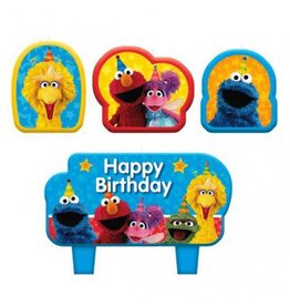 Sesame Street Birthday Candle Set
