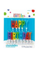 Happy Birthday Letter Candles Primary