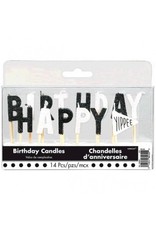 Chalkboard Birthday Happy Birthday Pick Candles