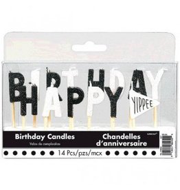 Chalkboard Birthday Happy Birthday Pick Candles