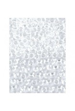 Silver Clear Confetti Gems