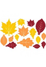 Fall Leaves Paper Value Pack Assorted Cutouts