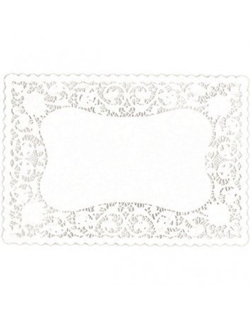 White Dollie Placemats