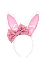 Bunny Ears With Bow Headband