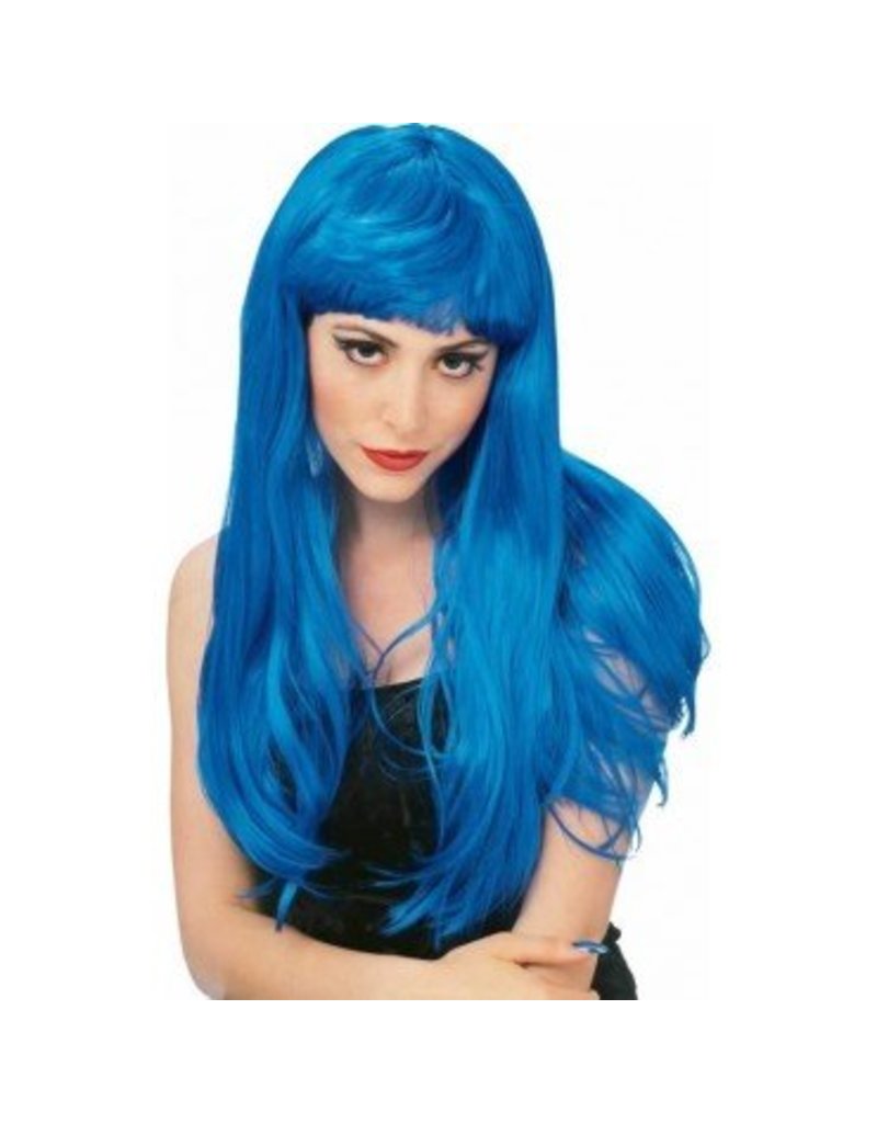 Glamour Blue Wig