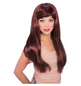 Glamour Dark Red Wig