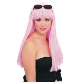 Glamour Light Pink Wig