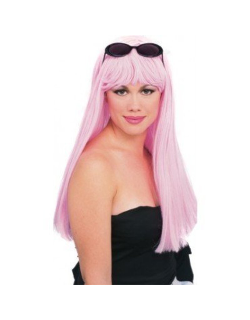 Glamour Light Pink Wig