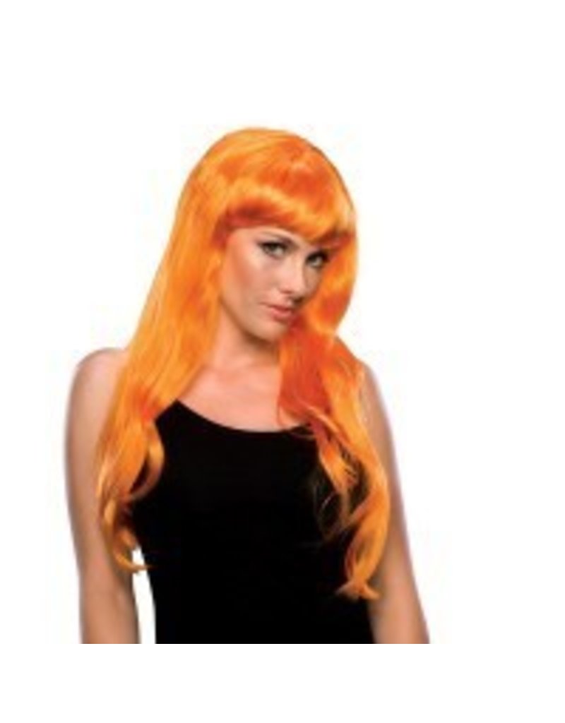 Glamour Orange Wig