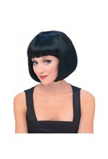 Supermodel Black Wig