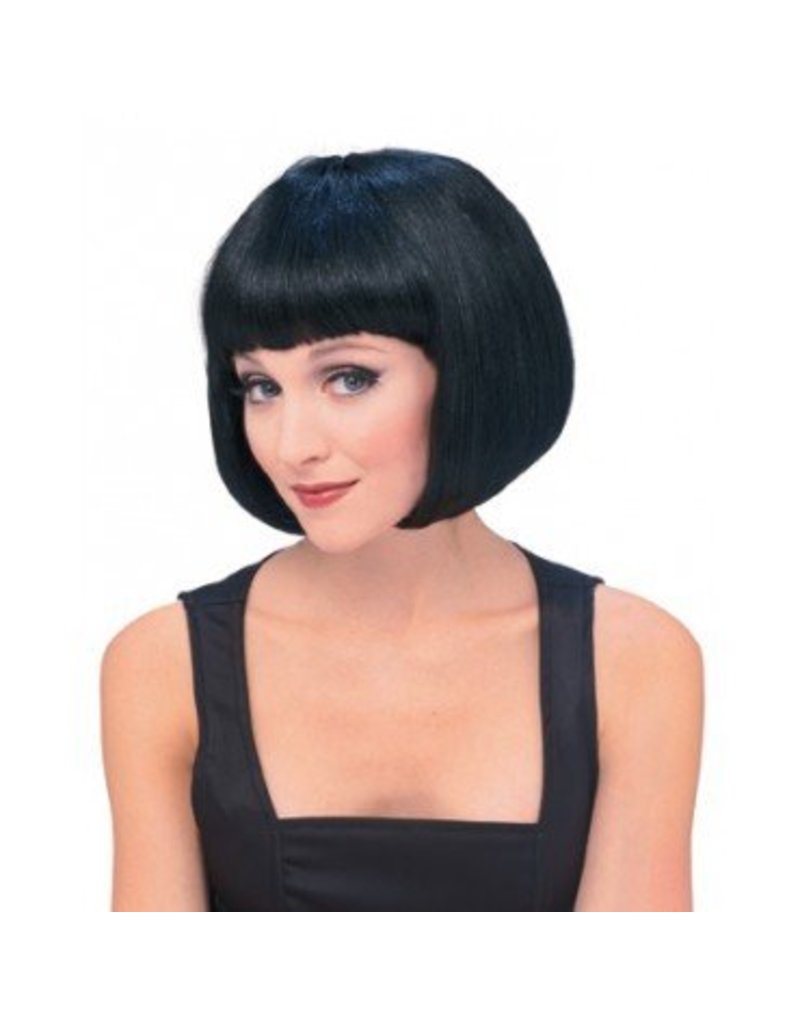 Supermodel Black Wig