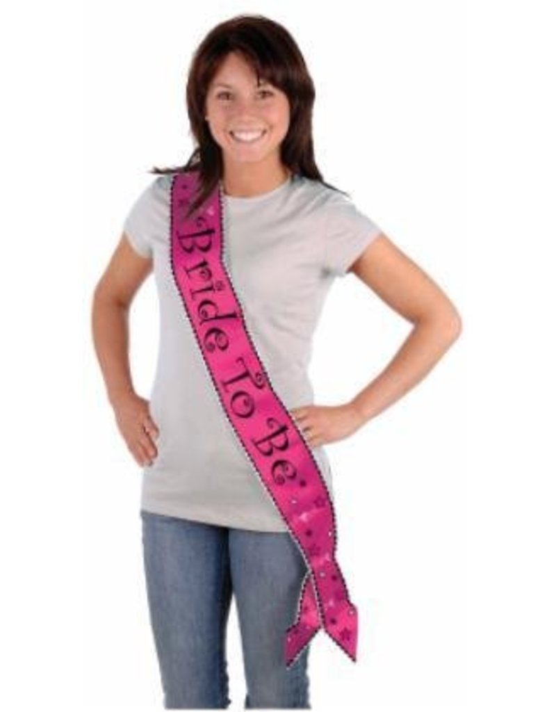 Bride to Be Satin Sash