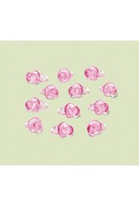 Pink Pacifier Baby Shower Favour Charms (24)