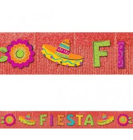 Fiesta Giant Glitter Fringe Banner