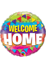 Welcome Home Pennants 18" Mylar Balloon