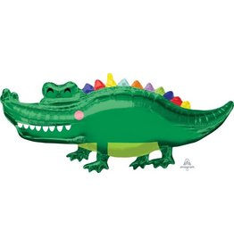 Happy Gator 42" Mylar Balloon