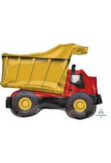 Dump Truck 32" Mylar Balloon