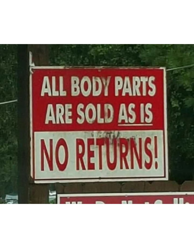 Metal Assorted Parking Signs