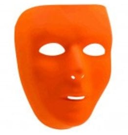 Orange Full Face Mask