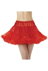 Full Petticoat Red - Adult Standard