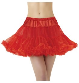 Full Petticoat Red - Adult Standard