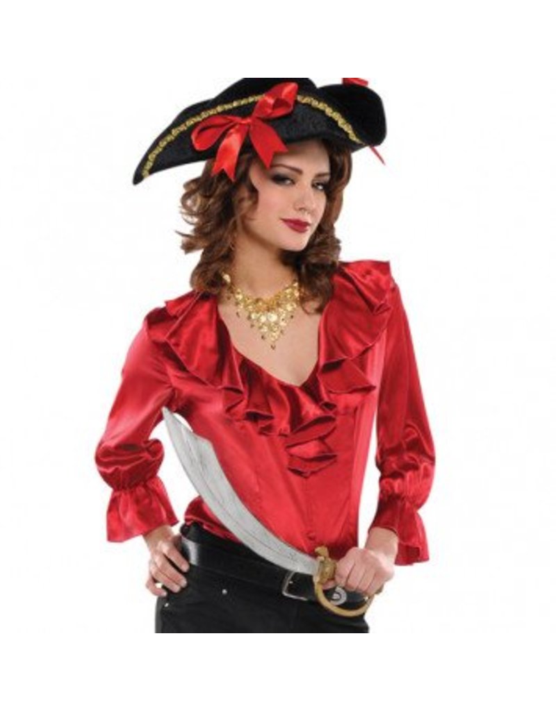 red pirate shirt
