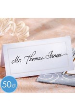 Place cards Pearlized White (50)