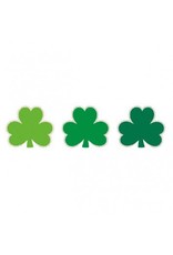 St. Patrick's Day Paper w/Glitter Super Value Pack Mini Cutouts