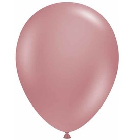 Tuftex 11" Canyon Rose Latex Balloon (Without Helium)