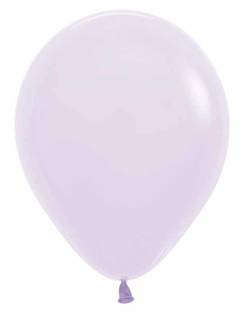 Betallic 11" Pastel Matte Lilac Latex Balloon (Without Helium)