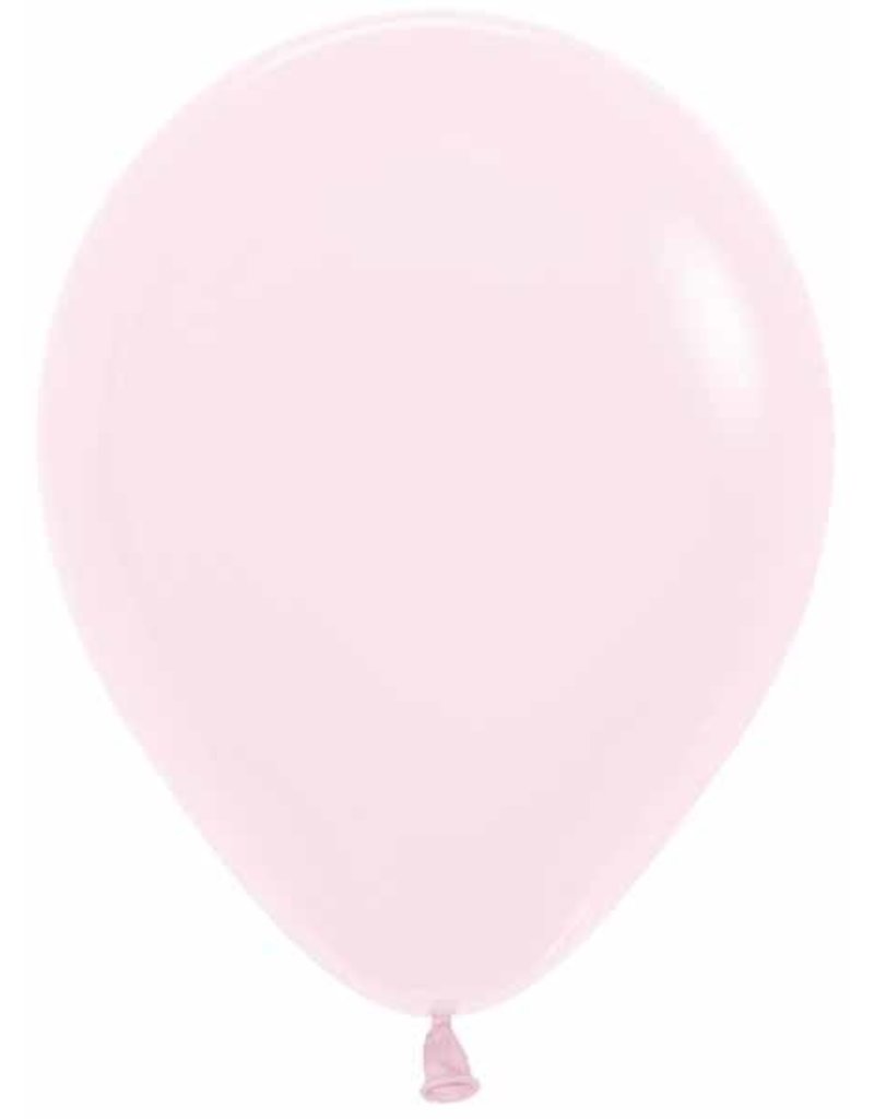Betallic 11" Pastel Matte Pink Latex Balloon (Without Helium)