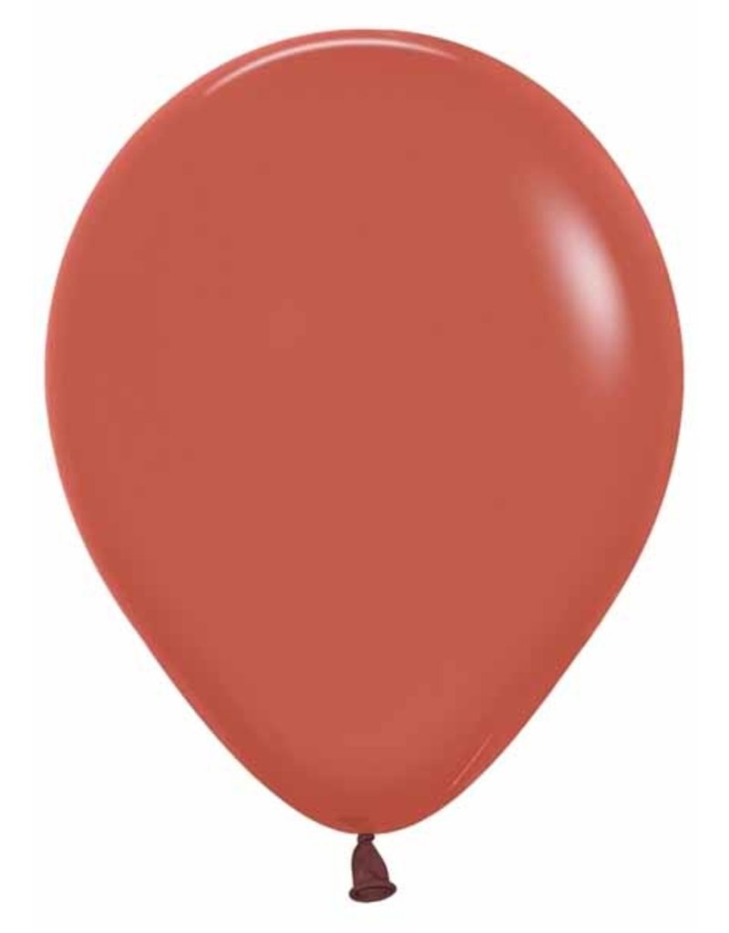 Tuftex 11" Terracotta TUFTEX Latex Balloon (Without Helium)