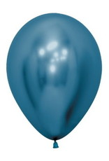 Betallic 5" Chrome Blue Balloon